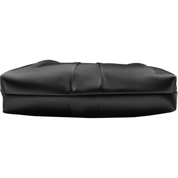 Women's Black Unique Style Detachable Chain Bride Evening Formal Clutch Handbag - Picture 4 of 6